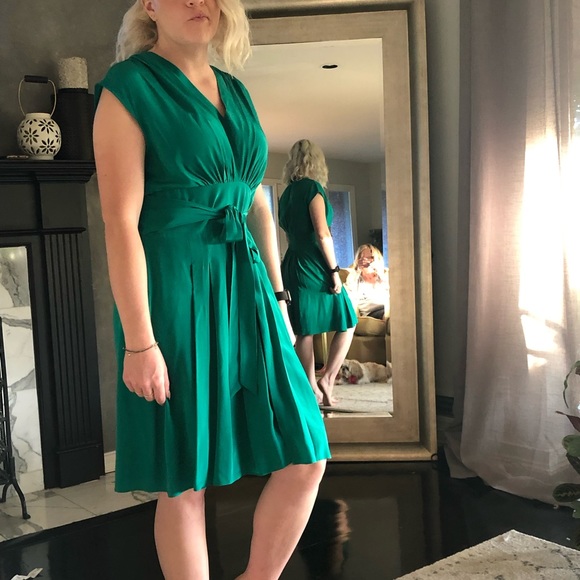 Anthropologie 100% silk dress - Picture 1 of 2